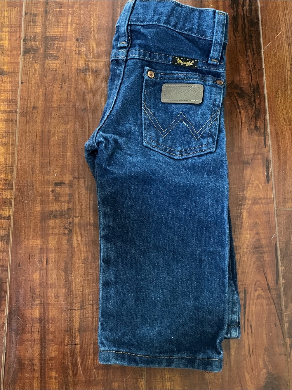 Wrangler Kids Dark Blue Denim Jeans